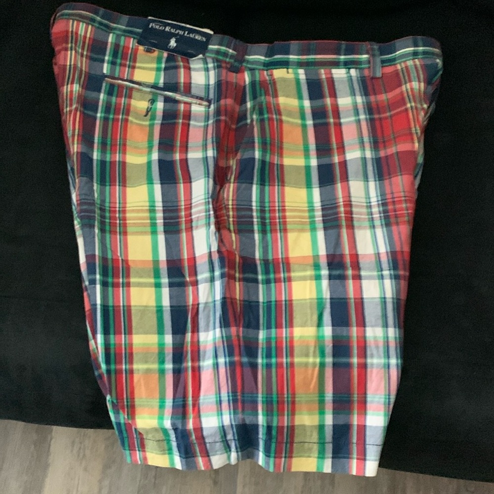 Ralph Lauren plaid shorts
